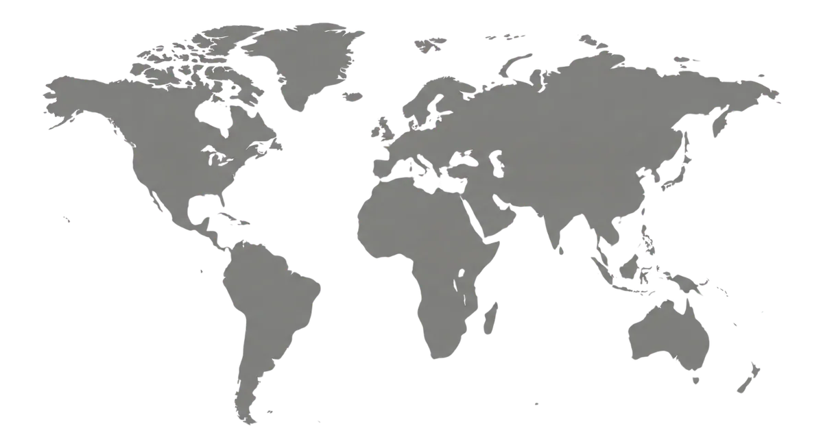 World map showing Kingmaker Search Partners project locations